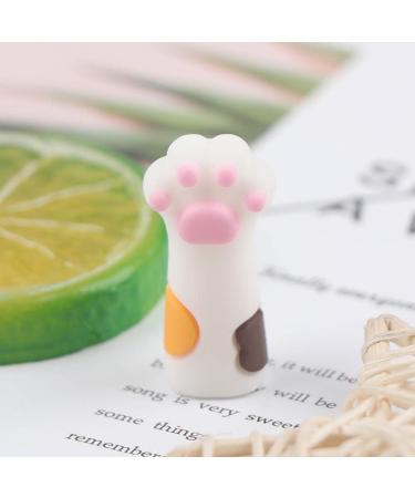Black Nipper Protective Cover 1Pc Cat Paw Shape Silicone Nipper Cover Protective Sleeve Cuticle Nippers for Nail Cuticle Scissors Manicure Tools Tweezers Cap - Buy Online on GoSupps.com