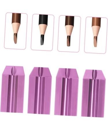 DOITOOL Eyebrow Pencil Sharpener Make up Accessories Colored Pencil Sharpener Manual Pencil Sharpener Sharpener Makeup Gadgets Plastic Cosmetics Second Generation Wooden - Buy Online on GoSupps.com