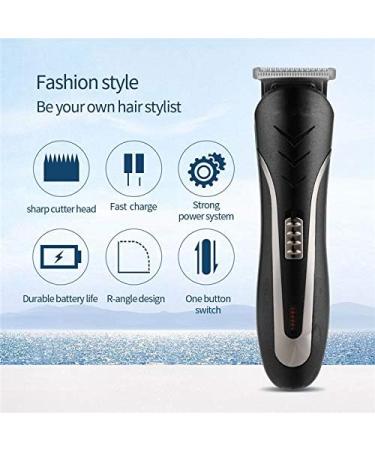 FLaig Electric Hair Clipper & Trimmer Set - Rechargeable Beard & Nose Hair Grooming Kit with Limit Comb & Scissors | Home Beauty Essentials - Buy Online on GoSupps.com