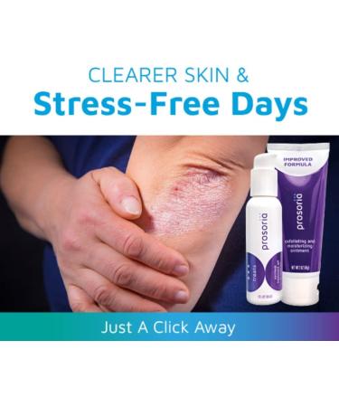 Prosoria Psoriasis Treatment System - Clinical Strength with Natural Botanicals | Soften, Restore & Treat Skin | 2 Fl Oz (Pack of 2) - Buy Online on GoSupps.com