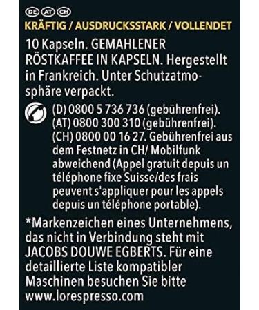  L'OR L'OR Ristretto Nespresso Compatible Espresso Coffee Capsules - Pack of 50 - Buy Online on GoSupps.com