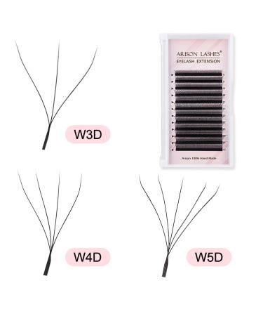5D Eyelash Extensions Y Shape - Prefabricated Individual Lashes (0.07D 12mm) - 1 Pack for Flawless Volume - Buy Online on GoSupps.com
