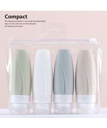 kawehiop Travel Dispenser Bottle Shower Gel Toothpaste Squeeze Tube Reusable Leakproof Dispensing Container Personal Care Gifts Blue 90ML - Buy Online on GoSupps.com