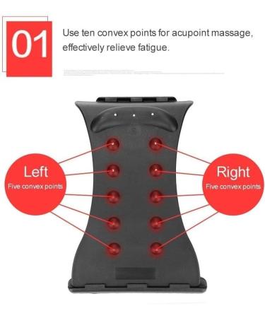 JLASDR Neck Protection & Support Corrector - Magnet Acupressure Cervical Traction Massager for Neck Pain Relief | International Shipping - Buy Online on GoSupps.com