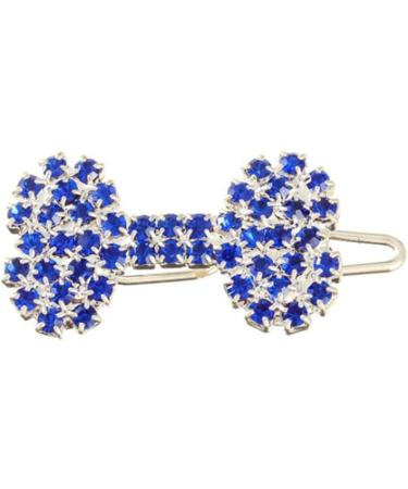 Diamond Dog Bone Hair Clip - 4-Pack | Princess Hair Accessories for Long-Haired Dogs & Cats - International Shipping Available - Buy Online on GoSupps.com