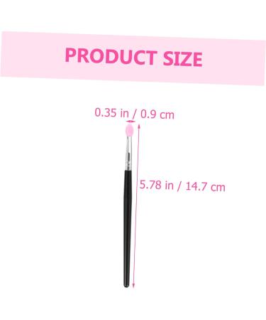 VINTORKY 5pcs Silicone Eyeshadow Brush Glitter Outfit Creme Eyeshadows Cream Makeup Brush Plastic Handle - Buy Online on GoSupps.com