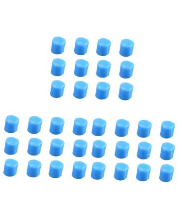 6 Boxes 12pcs Protective Ear Plugs Swiming Ear Plugs Sleeping Ear Plugs Silicone Ear Plugs Bluex3pcs 1.5*1.5cmx3pcs