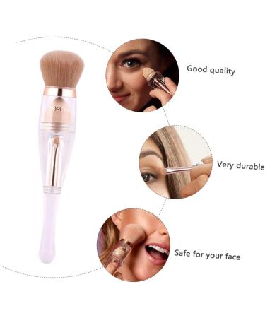 1 Set 3 in 1 Makeup Brush Mineral Brush Lip Liner Brush Foundation Powder Brush Foundation Brush Blending Face Brush Blending Brush Acrylic Mix Highlight Brush White Woman - Buy Online on GoSupps.com
