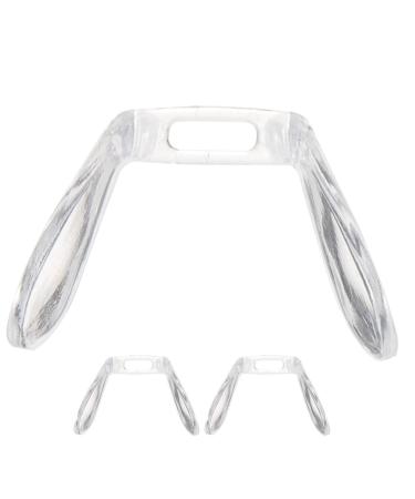 Lurrose 4 pieces of glasses nose pads saddle lane cushion Exchange of the nose pad of a glasses Face trainer nose piece for glasses glasses brick nose brick cushions hard plastic bike a piece
