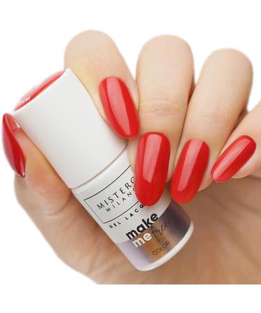 Mistero Milano Make Me Enchanted Hybrid Varnish - UV LED Nail Polish - Gel Polish Colour Gel Nails - UV Nail Polish Hybrid - Beginner DIY Nail Art Manicure Salon Durable - Nails Treatment - 7 ml - Buy Online on GoSupps.com