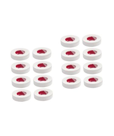 Ipetboom 16 Rolls Eyelash Tape Breathable Fabric Lash Tape Eyelashes Grafting Tape Lash Extension Supplies Individual Lash Glue Bonder Japan Miss White Polyolefin Film Microporous 4x1.2cmx2pcs Whitex2pcs