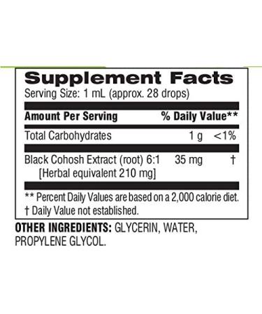 Botanic Choice Black Cohosh Root Liquid Extract - 1 fl oz - Buy Online on GoSupps.com