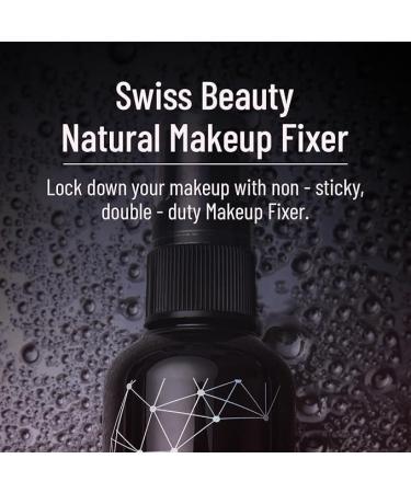 Swi.s"s Bea-uty Nat_ural Makeup Fixerr | Natural Dewy Finish | With Vitamin E and Aloe Vera | Long-Lasting | Hydrating & Refreshing Setting Spray | 70 ml - Buy Online on GoSupps.com