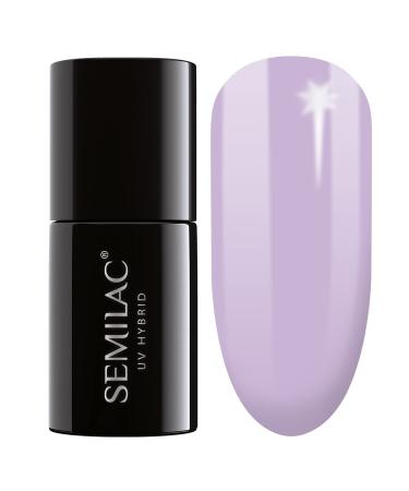 Semilac Extend Care Base 5in1 811 Pastel Lavender Gel Nail Polish Functions Long Lasting and Easy to Apply UV/LED Gel Nails 7ml