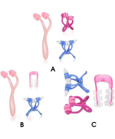 kawehiop 3 Pieces/set Nose Lifting Slimming Bridge Straightening Clip Shaping Tools Straightener Household Beauty Instrument B Type - Buy Online on GoSupps.com