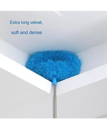 Tovmekdjn Retractable Duster Stainless Steel Long Handle Dusting Brush Car Household Cleaning Tools Easy Install Rose Red - Buy Online on GoSupps.com
