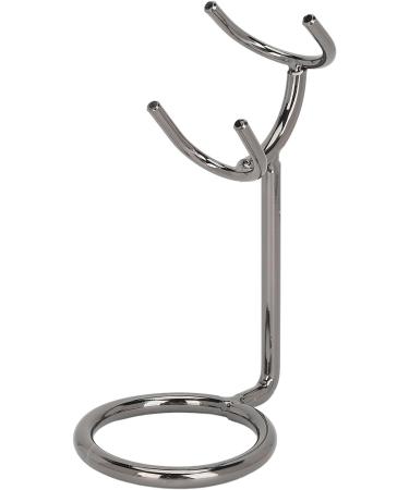 Gernie Shaver Holder - Premium Stainless Steel Black Stand & Brush Holder for International Shipping - Buy Online on GoSupps.com