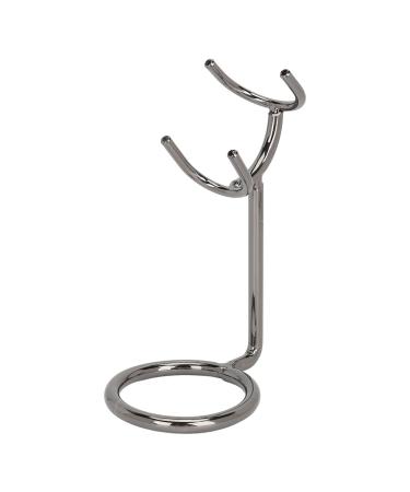 Shaver Holder Stainless Steel Shave Stand with Angle Design Razor Stand for Home and Barber Salon Enhanced Ventilation