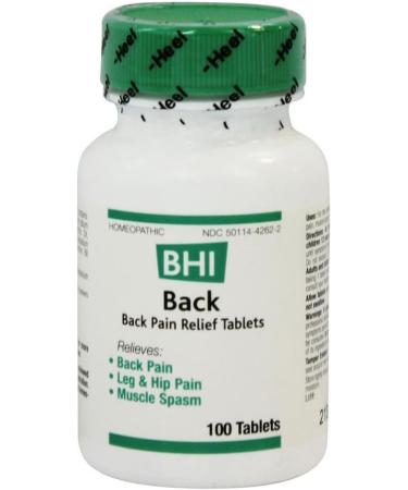 Heel - Back 300 mg 100 tabs | Natural Pain Relief Tablets - Buy Online on GoSupps.com