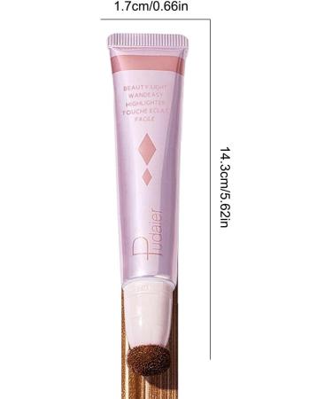 Liquid for Cheeks 3 in 1 Creamy Highlighter Stick Self Sharpening Stick Highlighter Contouring Shimmer Liquid Powder Waterproof Light Face Cosmetics Guanglu 05 - Buy Online on GoSupps.com