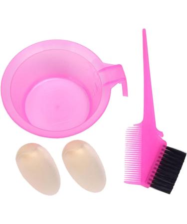 FRCOLOR 6 Sets Hair Coloring Comb Beard Dye Brush Hair Dyeing Tools Hair Dyeing Brush Hair Salon Tool Hair Dyeing Supplies Hair Coloring Kit Hair Coloring Bowl Major Inverted Film Pink - Buy Online on GoSupps.com