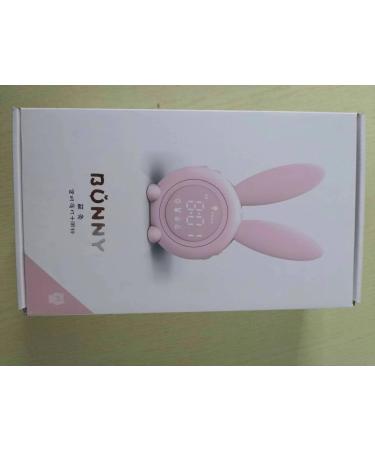 Buy Baby Rabbit Alarm Clock - Pink Light & Sound Wake Up Lamp for Kids | Best Gift for Children - Buy Online on GoSupps.com