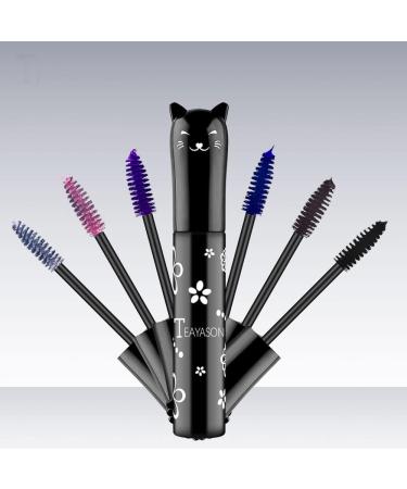Easilydays Colored Waterproof Mascara for Eyelashes Colorful Mascara Long Lasting Thick Mascara Rainbow Color Fiber Charming Mascara Makeup Cosplay Eye Lashes Halloween Party Stage Use (#01 White) - Buy Online on GoSupps.com