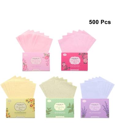 Luxshiny Paper Oil Blotting Sheets - 500pcs for Face, Absorbing Tissues, Reusable Pads, Oily Skin, Makeup Blotting - Facial Travel Supplies - Buy Online on GoSupps.com
