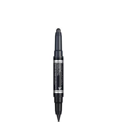 Manhattan Eyemazing Double Effect 2-in-1 Eyeshadow & Eyeliner - Black - Abbey Color 001 - 1.6g | International Shipping Available - Buy Online on GoSupps.com