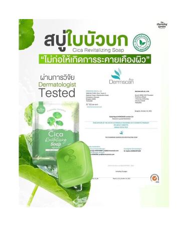 Cica Revitalizing Soap 50g | Organic Centella Soap for Healthy Skin - Shop Now - Buy Online on GoSupps.com