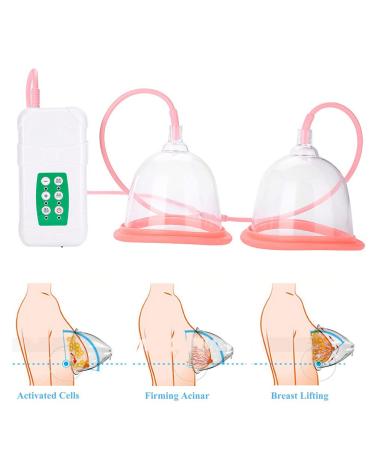 USB Double Suction Vacuum Breast Machine - Powerful & Portable - Buy Online on GoSupps.com