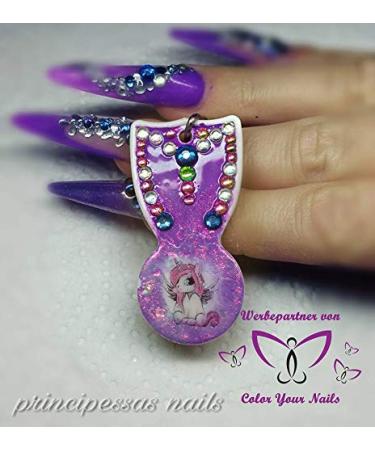 Buy White Shopping Cart Chip for Long Fingernails - Fastening Ring & UV Gel Compatible | International Shipping - Buy Online on GoSupps.com