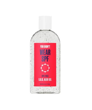 S.O.S Aloe Gel with 97% undiluted aloe gel for soothing and hydrating skin post-sun or post-shave (1)