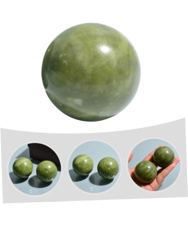 Buy Homsfou Handball Massage Jade Balls - Natural Stone Massage Tool for Fitness & Deep Tissue Relief - Buy Online on GoSupps.com