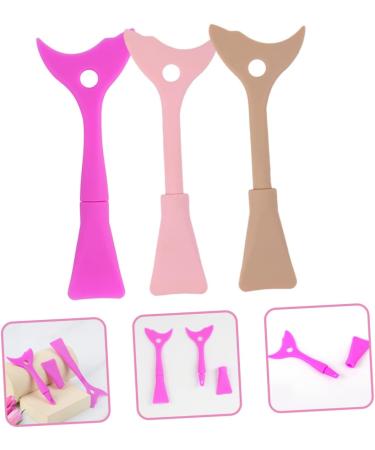 WOFASHPURET 3pcs Eyeliner Eyeshadow Baffle Silicone Molds Lash Supplies Women Eyeliner Miss Cosmetic - Buy Online on GoSupps.com