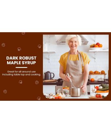 Turkey Hill Sugarbush Heritage Tin Can 100% Pure Premium Canadian Dark Robust Maple Syrup (1L) 1 Liter - Buy Online on GoSupps.com