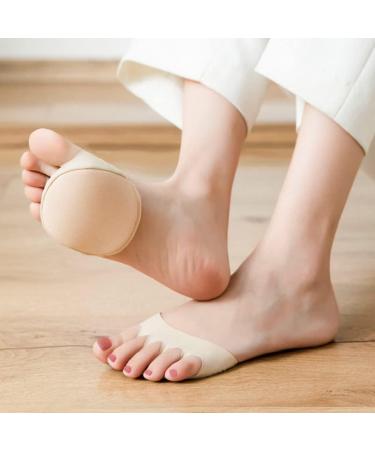 Soleful Solutions Forefoot Pads - Cushioning Ice Silk High Heel Insoles for Women - Metatarsal Pads - Reusable & Invisible - (Pink/Skin/White) - Buy Online on GoSupps.com