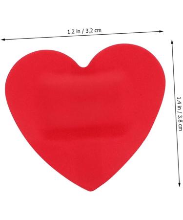 FRCOLOR 30pcs Heart Shaped Bandages | Creative Self-Adhesive Patches for Injuries | Cute Portable Stickers - Buy Online on GoSupps.com