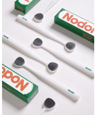 NODOR Tongue Cleaner 1EA - Thin Scraper for Oral Care | Safe TPR Material | International Shipping - Buy Online on GoSupps.com