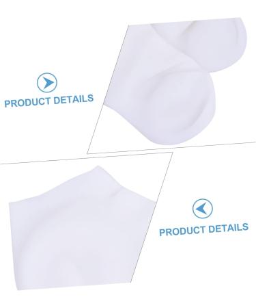1 Pair Protective Socks Spa Socks Lotion Infused Socks Hard Skin Repair Socks Calcetines para Mujer Socks for Cracked Heels Moisturizing Heel Protector Miss White Sebs Breathable - Buy Online on GoSupps.com