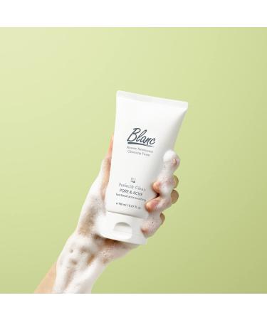 Saint Blanc Acne Treatment Face Wash 5.2 oz - Green Tea & Teatree Oil Pore Cleanser for Redness & Blackheads - Buy Online on GoSupps.com