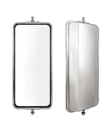 Fortpro 7 x 16 Stainless Steel West Coast Mirror Head | F245678