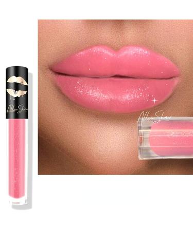 G n rique Interookie Matte Lip Glaze Bling Matte Lip Color Lipstick Crystal Diamond Fine Glitter (211)