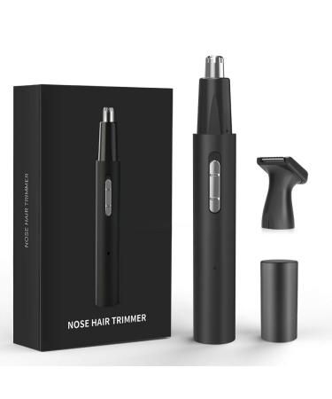 2024 Rechargeable Nose Hair Trimmer for Men Women 3 in 1 Painless Eyebrow & Facial Hair Trimmer with Powerful Motor and Dual-Edge Blades for Ear & Beard Easy Cleansing