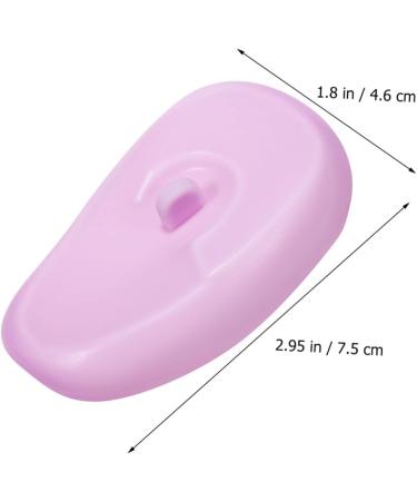 PLAFOPE 4 Pairs Hair Coloring Ear Covers Silicone Hair Coloring Earmuffs Ear Covers for Hair Dryer Hair Dyeing Earmuffs Ear Covers for Swimming Ear Covers for Shower Silicone Ear Covers - Buy Online on GoSupps.com