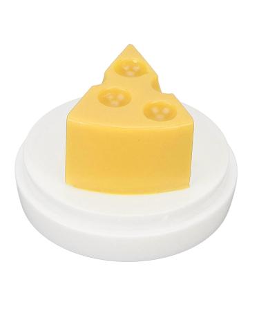Cheese-Shaped Lip Balm - Moisturizing Repair for Dry Cracked Lips | 0.3 Oz Nourishing Sleep Care - Buy Online on GoSupps.com