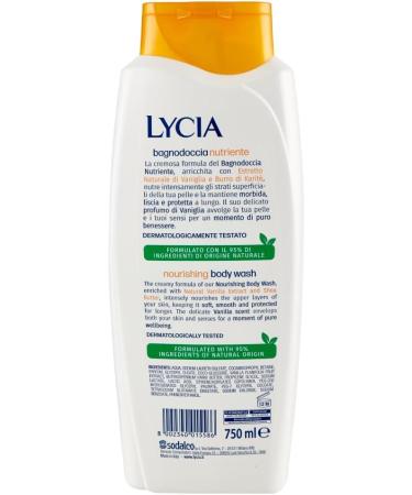  Italian Gourmet E.R. Lycia Nourishing Shower Gel with Shea Butter and Vanilla Set of 6 750 ml Bubble Baths + Gourmet Italian Pulp 400 g - Buy Online on GoSupps.com