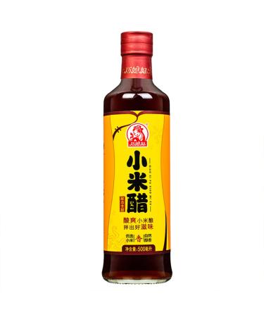 QiaoXiFu Rice Vinegar 16.9 Fl. Oz, Brewing Vinegar Seasoned Rice Vinegar, Dumpling Vinegar