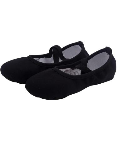 ZDQ Ballet Shoes for Girls & Women - Black Gymnastics Ballerina Shoes - EU Size 38 - Buy Online on GoSupps.com
