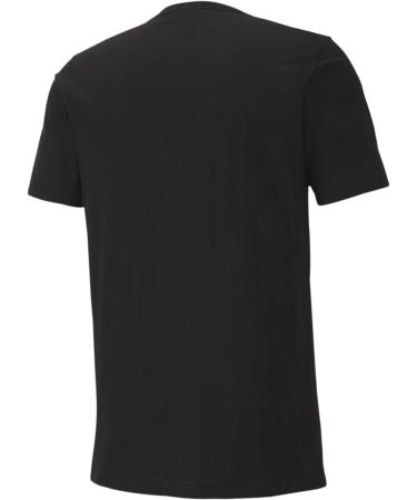 PUMA Men's Black T-Shirt XL - Premium Quality Sportswear | International Shipping Available - Buy Online on GoSupps.com